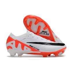 Nike Zoom Mercurial Vapor 15 Elite FG Biały Czerwony Czarny