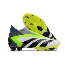 Korki Pilkarskie adidas Predator Accuracy+ FG Biały Czarny Zielony