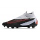 Buty Piłkarskie Nike Phantom GX Elite DF FG Czarny Wilczy Czerwony