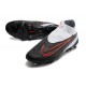 Buty Piłkarskie Nike Phantom GX Elite DF FG Czarny Wilczy Czerwony