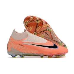 Buty Piłkarskie Nike Phantom GX Elite DF FG Pomarańczowy Czarny