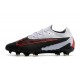 Korki Nike Phantom GX Elite FG Czarny Wilczy Czerwony