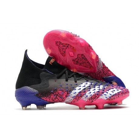 Buty Piłkarskie Adidas Predator Freak.1 FG Czarny Czarny Różowy