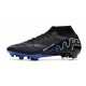 Nike Air Zoom Mercurial Superfly IX Elite FG Czarny Niebieski 