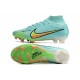 Korki Nike Zoom Mercurial Superfly 9 Elite FG Niebieski Zawistny