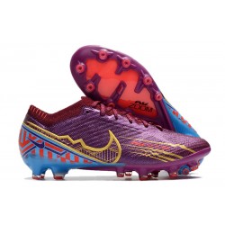 Nike Zoom Mercurial Vapor XV Elite AG MBAPPÉ Czerwony Złoty