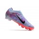 Nike Zoom Mercurial Vapor XV Elite AG Dream Speed 6 - Niebieski Fioletowy Różowy