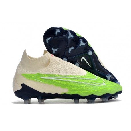 Buty Piłkarskie Nike Phantom GX Elite DF FG Zielony Biały 