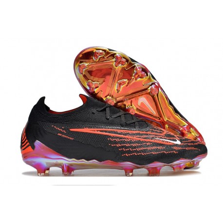 Buty Nike Phantom GX Elite FG Czarny Czerwony