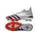 Buty Piłkarskie Adidas Predator Freak.1 FG Srebro Czarny Niebieski