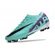 Nike Zoom Mercurial Vapor 15 Elite FG Cyjan Fioletowy Czarny 