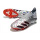 Buty Piłkarskie Adidas Predator Freak.1 FG Srebro Czarny Niebieski