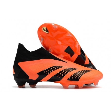 Korki Pilkarskie adidas Predator Accuracy+ FG Pomarańczowy Czarny