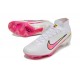 Korki Nike Zoom Mercurial Superfly 9 Elite FG Biały Różowy