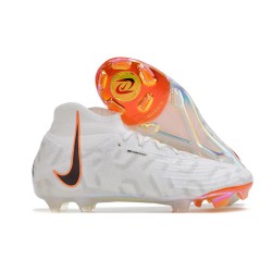 Korki Nike Phantom Luna Elite FG Biały Pomarańczowy Czarny 