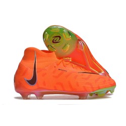 Korki Nike Phantom Luna Elite FG Pomarańczowy Czarny