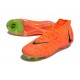 Korki Nike Phantom Luna Elite FG Pomarańczowy Czarny 