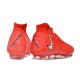 Korki Nike Phantom Luna Elite FG Czerwony Biały