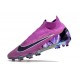 Buty Piłkarskie Nike Phantom GX Elite DF FG Fioletowy Czarny 