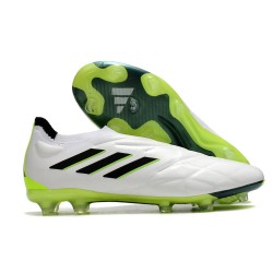 Buty Piłkarskie adidas Copa Pure+ FG Biały Czarny Zielony