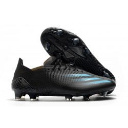 Buty piłkarskie adidas X Ghosted.1 FG Czarny Niebieski Szary