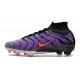 Korki Nike Zoom Mercurial Superfly 9 Elite FG TN Fioletowy Czarny