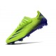 Buty piłkarskie adidas X Ghosted.1 FG Zielony Fioletowy