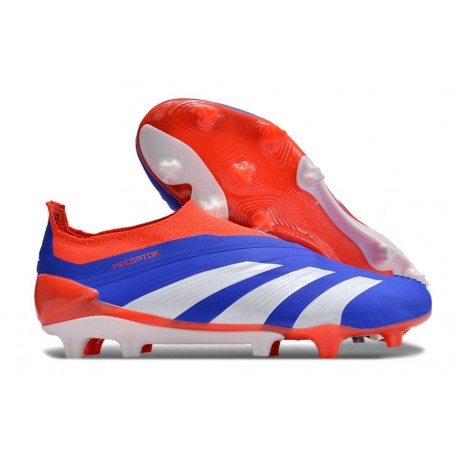 Korki adidas Predator Elite LL FG Niebieski Biały Czerwony