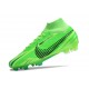 Korki Nike Zoom Mercurial Superfly 9 Elite FG Dream Speed 8 - Zielony Czarny