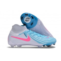 Nike Phantom Luna 2 Elite FG Niebieski Biały Różowy