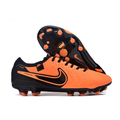 Korki Nike Tiempo Legend X Elite FG Pomarańczowy Czarny