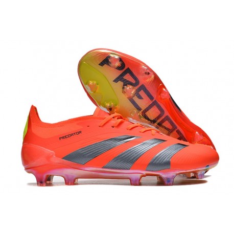 Buty adidas Predator 24 Elite FG Czerwony Czarny Zawistny