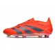 Buty adidas Predator 24 Elite FG Czerwony Czarny Zawistny