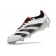 Buty adidas Predator 24 Elite FG Biały Czarny Czerwony