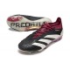 Buty adidas Predator 24 Elite FG Czarny Biały Fioletowy