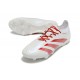 Buty adidas Predator 24 Elite FG Biały Czerwony