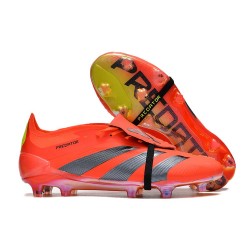 adidas Buty Predator Elite Foldover Tongue FG Czerwony Czarny Zawistny