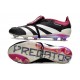 adidas Buty Predator Elite Foldover Tongue FG Czarny Biały Fioletowy