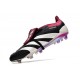 adidas Buty Predator Elite Foldover Tongue FG Czarny Biały Fioletowy