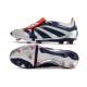 adidas Buty Predator Elite Foldover Tongue FG Srebro Czarny Czerwony