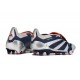 adidas Buty Predator Elite Foldover Tongue FG Srebro Czarny Czerwony