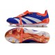 adidas Buty Predator Elite Foldover Tongue FG Niebieski Biały Czerwony