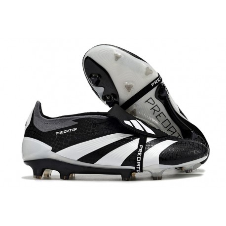adidas Buty Predator Elite Foldover Tongue FG Czarny Biały 
