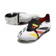 adidas Predator Elite Foldover Tongue FG Biały Czarny Czerwony Zawistny