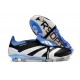 adidas Buty Predator Elite Foldover Tongue FG Czarny Biały Niebieski