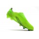 Buty Pilkarskie adidas X Ghosted+ FG Zielony Fioletowy