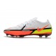 Nike Phantom GT2 Elite FG Buty Motivation Pack - Biały Czerwony Zawistny