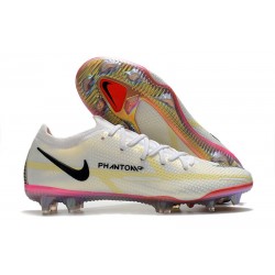 Nike Phantom GT2 Elite FG Buty Biały Czarny Czerwony Różowy