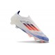 Buty Piłkarskie adidas F50 Elite Laceless FG Biały Niebieski Czerwony