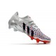 Buty adidas Predator Freak.1 Low FG Srebro Czerwony Czarny